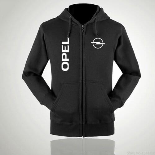 2018 Autumn Winter Fashion for zipper Opel sweatshirt Man Women Hoodies coats
