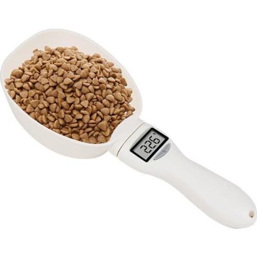 Dog Food Scale Portable Pet Electronic Measuring Tool Kitten Feeding Bowl Durable Measuring Spoon For Small Medium Large Dog Cat