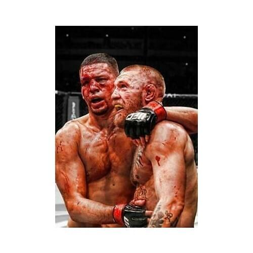 Conor McGregor V Nate Diaz 202 Art Film Print Silk Poster Home Wall Decor 24x36inch