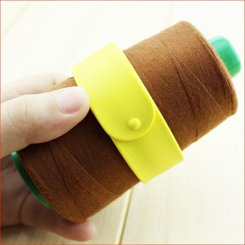 Silicone bobbin fixing clip embroidery tool spool sewing retaining spool fixed sewing accessories