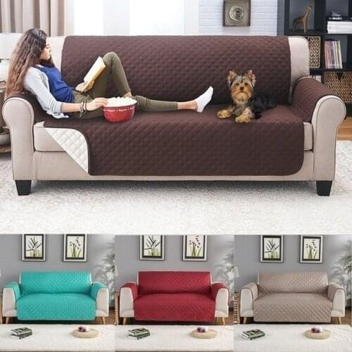 Quilted Four-season Pet Sofa Cushion Couch Covers for Sofas Slip Covers Chair Covers Living Room