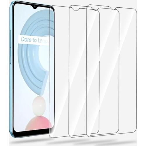 3pcs glass for realmi c 21 tempered glass for realme c21 protective glas on realmy real me c21 21c realmec21 sklo protect films