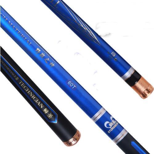 Carbon Fiber Telescopic Power Hand Poles Fishing Rod 4.5M-11M Travel Ultra Light Carp Fishing Peche Herring Feeder Vara De Pesca