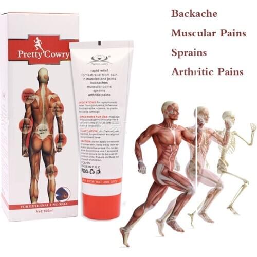 Herbal Massage Cream Relief Pain In Muscles And Joints Essential Oils Muscle Pain Ointment Injured Inflammation Analgesic Cream