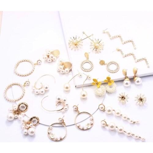 WELBACK Women's Gold Earrings