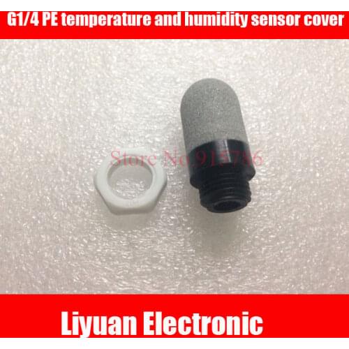 100pcs G1/4 PE temperature and humidity sensor cover SHT10 SHT30 SHT15 HTU11SHT20 waterproof soil sensor shell