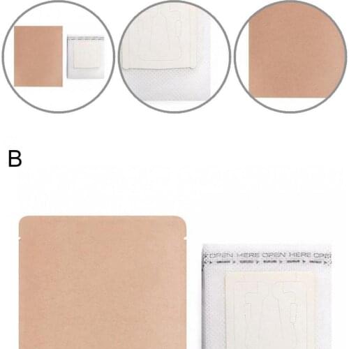 Practical 100Pcs Good Hanging Coffee Strainer Bag 2 Styles Hanging Filter Bags No Odor for Household