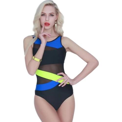 2021 Vintage One Piece Swimsuit Women Swimwear Slimming Push Up Bathing sexy multicolor backless hollow out Suit Swimming Suit
