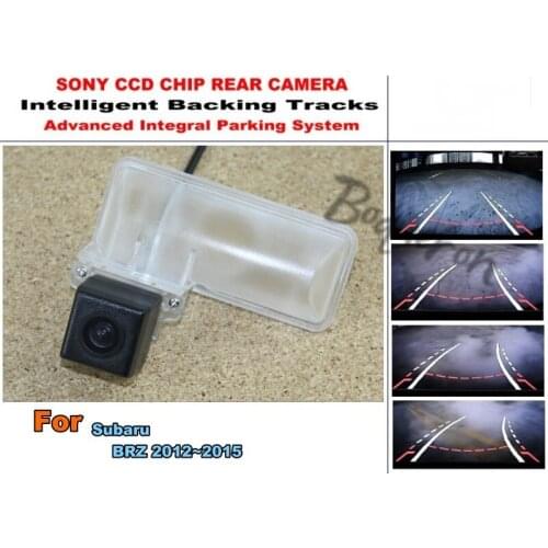 For Subaru BRZ 2012~2015 Car Intelligent Parking Tracks Camera / HD Back up Reverse Camera / Rear View Camera
