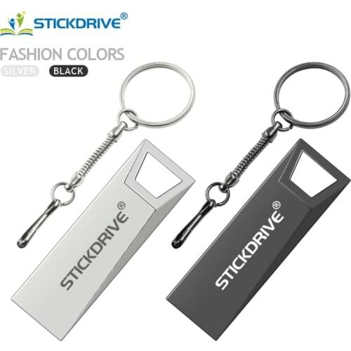 PenDrive USB 2.0 Metal Pen Drive 64GB Usb Stick 8GB 16GB 32GB Usb Flash Drive High Quality U Disk Waterproof Usb Flash Drive