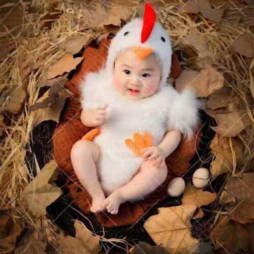 Newborn baby photographic clothes Photo studio Childrens clothing chicken model baby photographic clothes