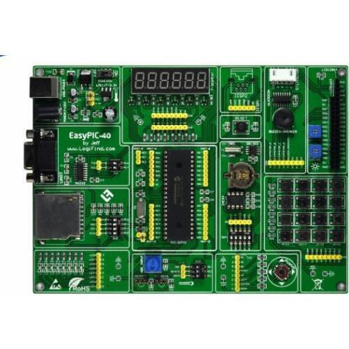 PIC Singlechip Learning Development Board EasyPIC-40 with PIC16F887 Chip Routine