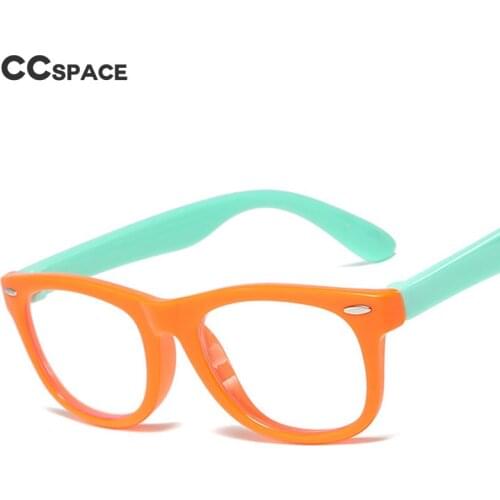 49288 Children Anti Blue Light Glasses Frames Polarized Sunglasses Retro Rice Nail Optical Fashion Computer Glasses