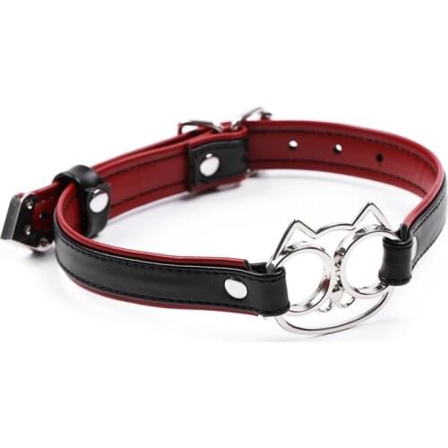 BDSM Bondage Leather Harness Neck Corset Slave Role Play Collar Fetish Wear Erotic SM Sex Toys For Couples Restraints Collars