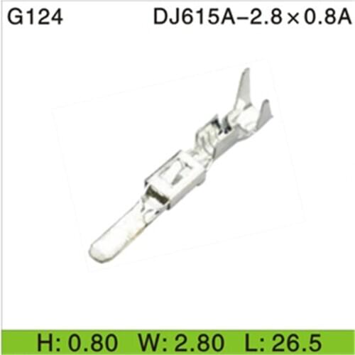 Free shipping 1000pcs Car Electronics & Motorcycle Accessories & Parts G124 male terminal connector