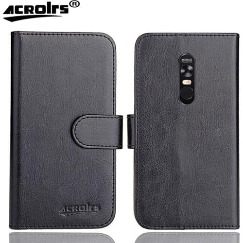 Blackview Max 1 Case 6 Colors Dedicated Leather Exclusive Special Crazy Horse Phone Cover Cases Credit Wallet+Tracking
