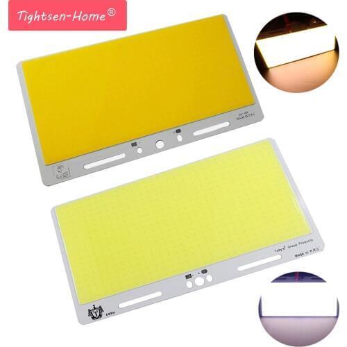 200W COB chip LED Lamp source Light Bulb DC 12V-14V Pure White Warm white for DIY L220x120MM Lights Strips Lamps Outdoor project