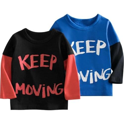 Children T-shirts Long Sleeve Autumn Winter Cotton Girls Boys Sweatshirt Tops Kids Casual T Shirt For Boys Girl Clothes