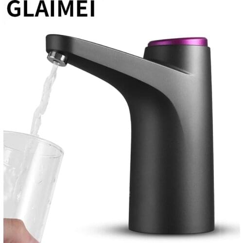 Water Dispenser Pump Water Bottle Pump USB Charging Automatic Electric Bottle Water Pump Auto Switch Drinking Dispenser