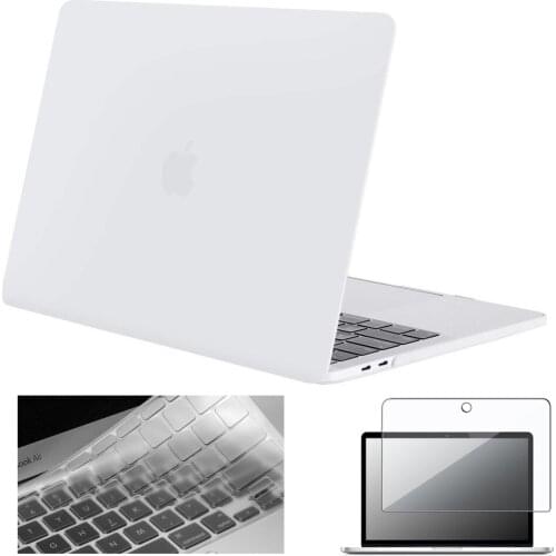 For Macbook Air 13 Case Pro 13" A2338 M1 2020 /Pro 16" A2141/Air 11"/Pro 15" Hard Laptop Cover+Keyboard Film+Screen Protector