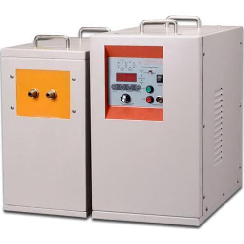 15KW Medium frequency induction heating power supply Metal melting furnace without thermocouples or infrared temperature control