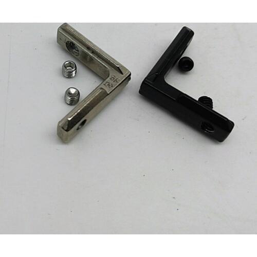L Connectors for 1515 Aluminum Extrusion Profiles,Screws included