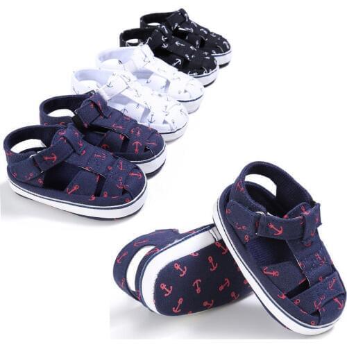 0-18M Baby Infant Kid Boy Girl Soft Sole Crib Toddler Summer Sandals Shoes
