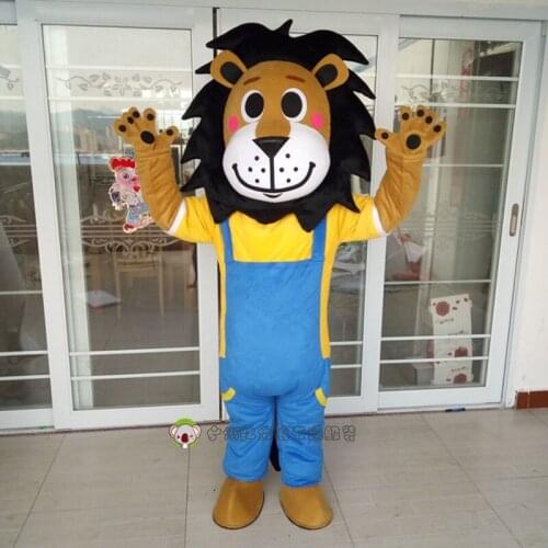 Mascoct Lion Custom Fancy Costume Anime Cosplay Halloween Christmas Fancy Party Accessories Toys Birthday Gifts
