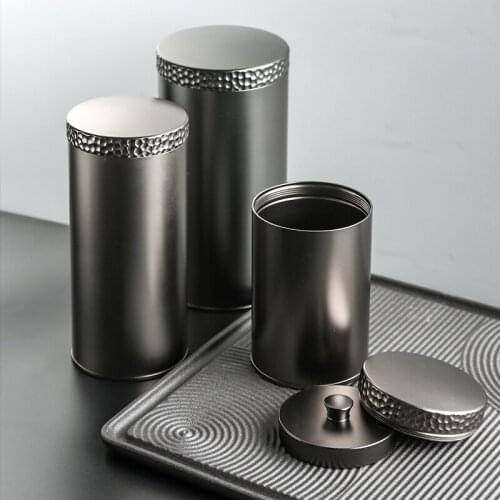 Metal Organizer Tea Caddy Small Japanese Storage Tea Reusable Stainless Steel Tea Bag Mini Handmade Caja Para Te Home Teaware