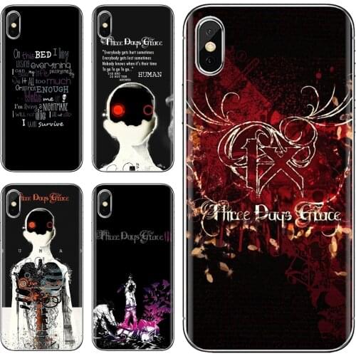For Huawei Honor 6 6A 7 7X 7A 7C 8 8C 8X 9 9X 10 10i 20 Lite Play Pro Soft Cases Cover Three Days Grace TDG 3DG HUMAN Album