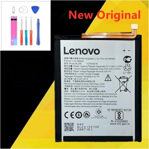 New Original BL299 3300mAh battery For Lenovo Z5s L78071 6.3 inch Phone High Quality NEW Battery + Tracking Number
