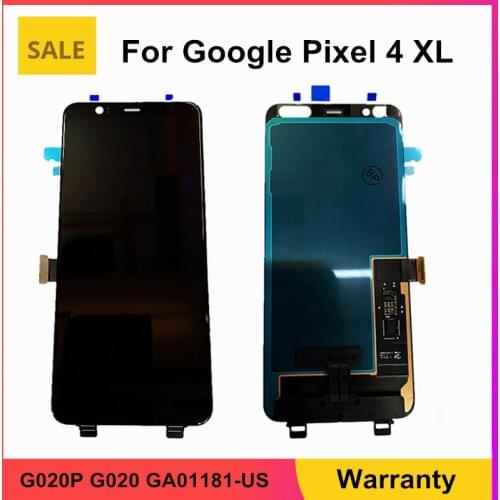 OEM OLED LCD For Google Pixel 4 XL G020P G020 GA01181-US LCD Display Touch Screen Digitized Assembly For Google Pixel XL4 LCD