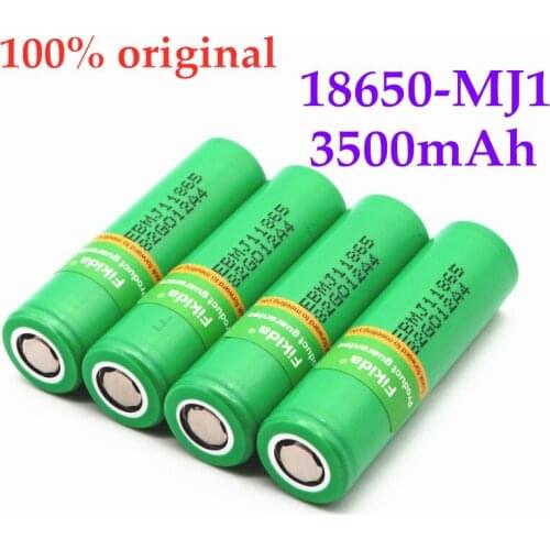Original MJ1 3.7V 3500 mah 18650 Lithium Rechargeable Battery For Flashlight batteries for 18650 MJ1 3500mah battery