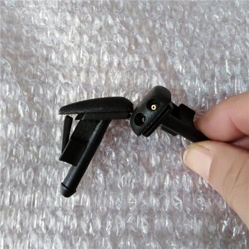 Gran oferta boquilla rociadora limpiaparabrisas de plástico de alta calidad 2 uds