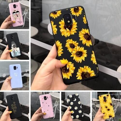 Sunflower Candy Silicone Case For Samsung Grand Prime Pro 2018 SM-J250F Soft TPU Covers Case For Samsung Galaxy J2 2018 J2Pro