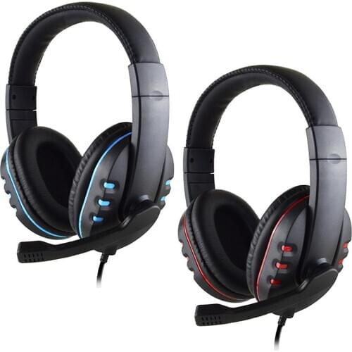 Wired Gaming Headphone Heavy Bass Headset for Game Consoles/PCs/Mobile Phones