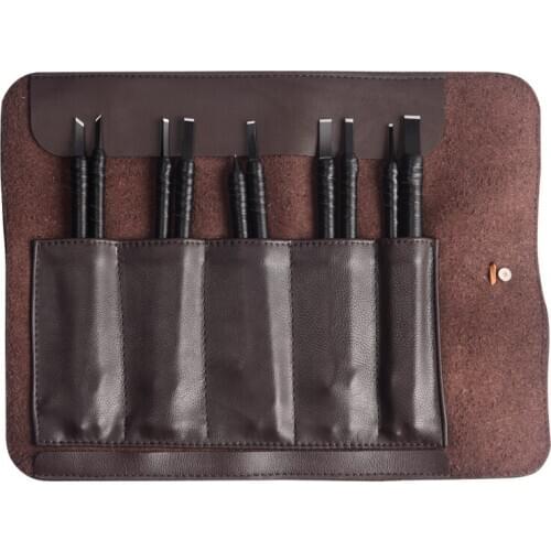 TRANVON DIY10pcs Tungsten Steel Carving Knife Seal Stone Carving Woodworking Handicraft Hand Tool Chisels