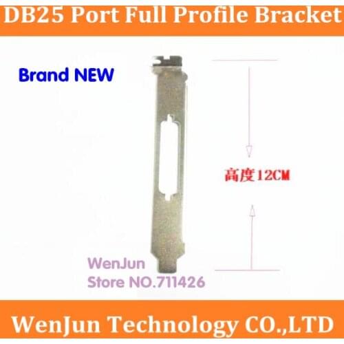New 12cm PCIe PCI-Express DB25 Full High Profile Bracket DB25 LPT Parallel Port