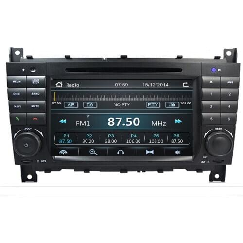 Wince Car radio player GPS navi for Mercedes-Benz C-Class W203 2004-2007/CLC W203 2008-2010/CLK Class W209 2005-2011 mirrorlink