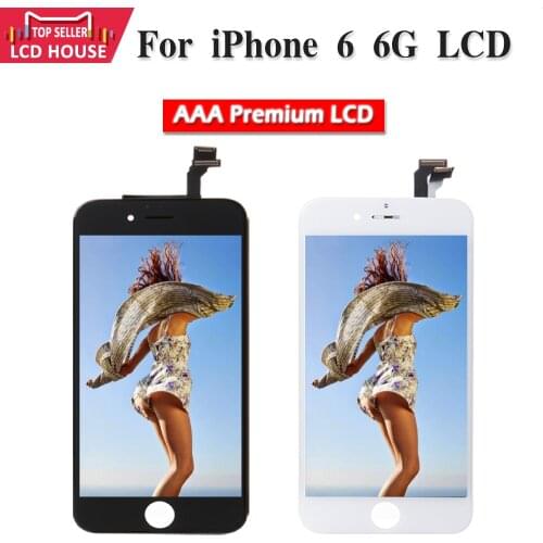 4.7" inch AAA A1549 A1522 LCD For iPhone 6 6G LCD Screen Touch Digitizer Replacement Pantalla LCD Screen Assembly Touch Screen