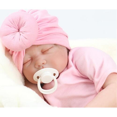 Fashion Donut Hat Newborn Elastic Cotton K Beanie Cap Multicolor Turban Hats 1 PC