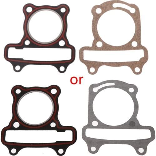 2pcs/set Motorcycle Scooter GY6 Cylinder Gasket Set Cushion Pad 50/60/80/100/125CC U2JA