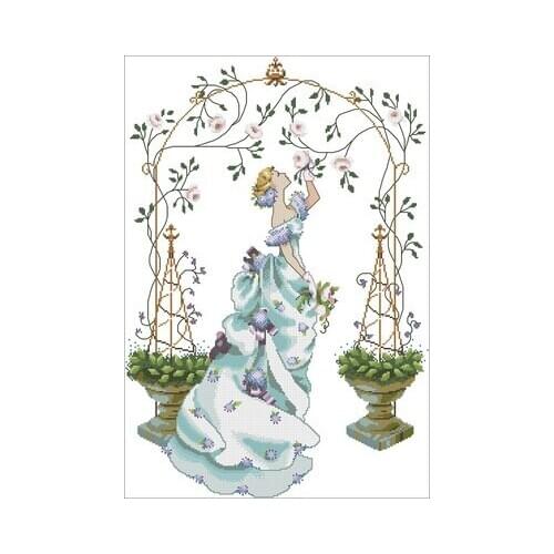 25- MD MD-48 Counted Cross Stitch 11CT 14CT 18CT DIY Cross Stitch Kits Embroidery Needlework Sets