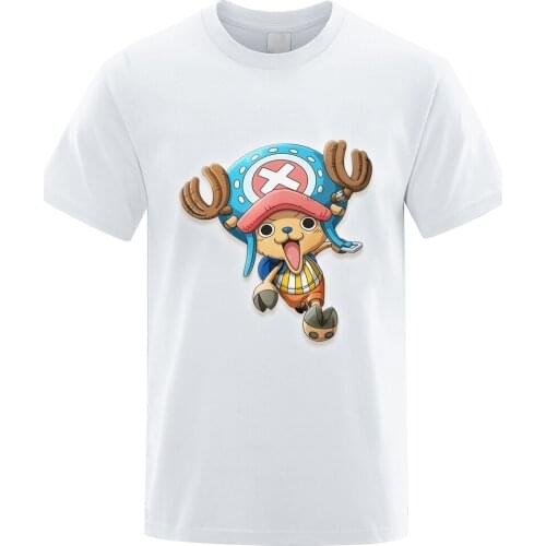 CLOOCL Cartoon Anime One-Piece 100% Cotton T-Shirt 3D Printed Fashion Casual T-Shirt Hip Hop Funny Cotton Tees Drop Shipping