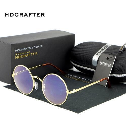 HDCRAFTER 2020 Vintage Round 4 Colors Optical Frame Eye Glasses Frames for Men or Women Eyeglasses Frames Fashion Eyewear