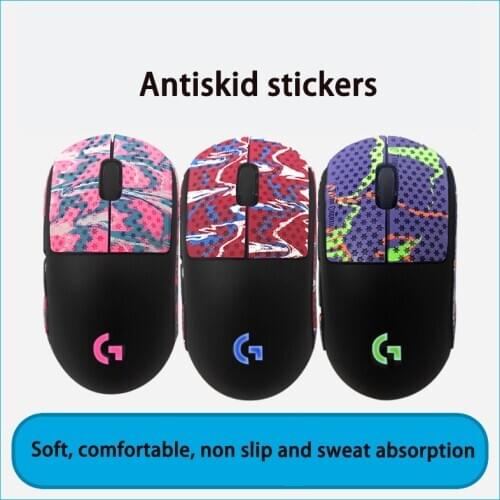 Games Mouse Skates Side Special Purpose Sweat Resistant Pads Anti-slip Tape Camouflage 3M Comfortable For Logitech GPW G304