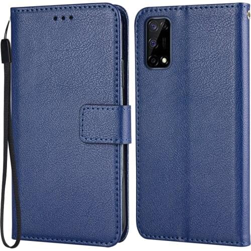 Leather Wallet Case for On Realme 7 5G Flip Case for Realme Q2 Capa Phone Bag for Realme Narzo 30 Pro 5G Cover Card Slot Funda