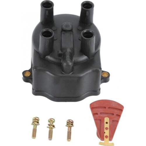 Car Distributor Cap Replacement Fit for Toyota AVENSIS (_T22_) 1.6 (AT220_) 4A-FE 1587 74 4 Saloon 1997-2000 19101-11060 ABS