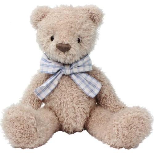 30cm Super Soft Lovely Brown Teddy Bear Plush Toy Stuffed Animal Toy Cushion Doll for Girl Pillow Home Decor Kid Girlfriend Gift
