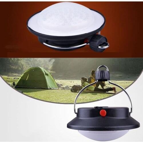 Portable Camping Lantern 60 LED Tent Lights Lamp Outdoor Hinking Flashlight Flash Light Hanging Torch 3xAAA or 18650 Battery